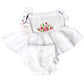 Blooming Rose Embroidered Baby Top & Bloomers (0-3 Months) – Delicate & Dreamy